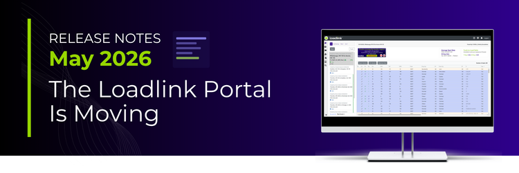 Loadlink Portal Deprecation The Loadlink Portal Is Moving